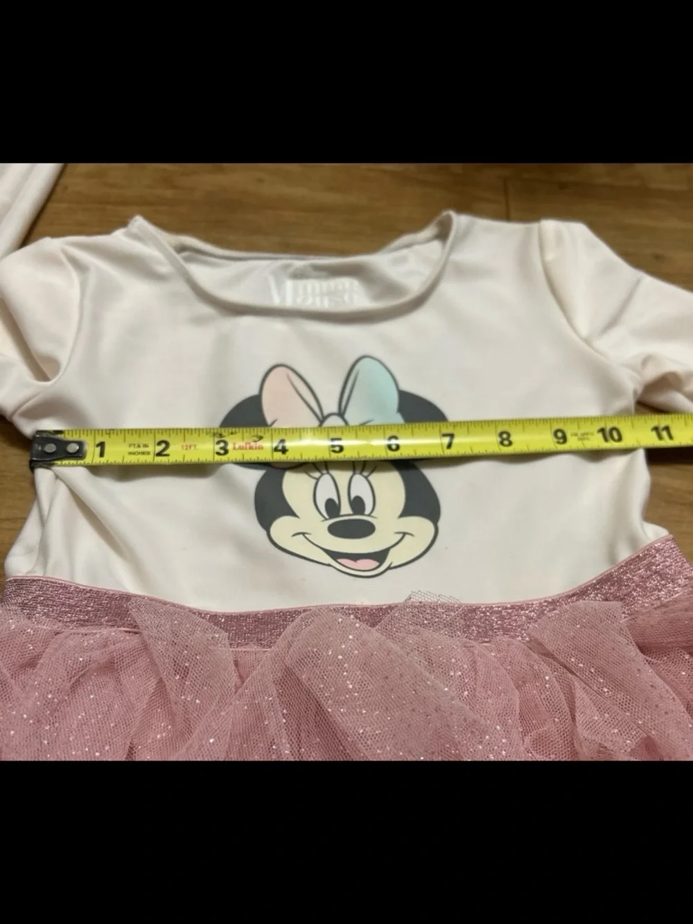Kids Pink Minnie Mouse Tutu Dress Minnie Mouse Disney Dress 4T - Picture 5 of 6